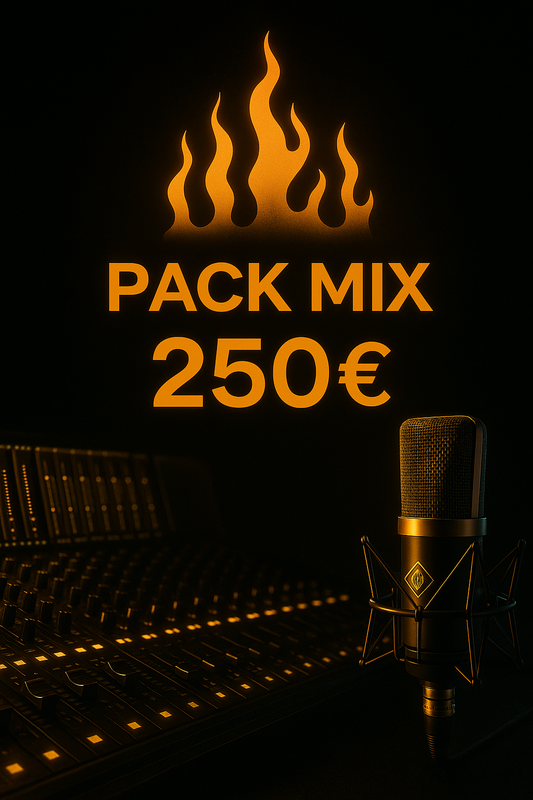 Pack Mix 250€ - Ton son, mixé par un pro